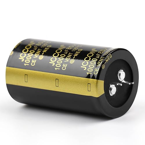 10000uF BEEYUIHF Snap in Electrolytic Capacitor 80V 10000uF, for Audio ...