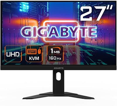 Gigabyte M27U 27" 4K UHD 160Hz Gaming Monitor 1ms FreeSync HDR600 HDMI 2.1