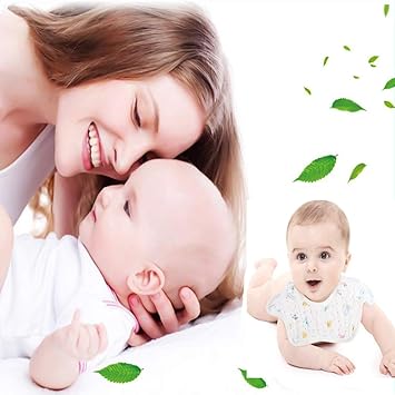 4er Packzahnen Gudodle 360 Rotate Bandana Drool Latzchen Absorbent Baby Zahnen Beisslatzchen Fur Jungen Und Madchen Latzchen Baby