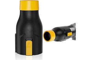 Dinftin Blower Nozzle Compatible for Dewalt 60V/54V Leaf Blower (DCBL772X1 DCBL772B DCMBA572N), Car Drying Nozzle Compatible for DeWalt - 8.3" Bare Nozzle
