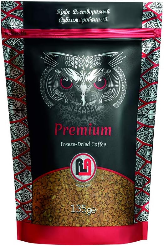 Instant Coffee, Premium, Freeze-Dried, Royal Armenia (2 packs x 135 g)