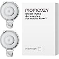 Momcozy Original Replacement Accessories for Upgraded Mobile Flow | Upgraded M9,Original Upgraded M9 Breastfeeding Parts,Double-Layed Diaphragm,2 Pack