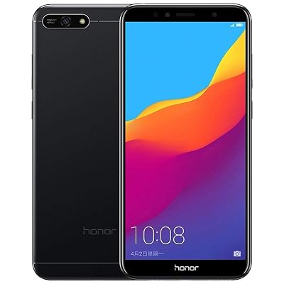 Huawei Honor 7A 16GB, Dual SIM, 2GB RAM, 5.7 LTE Factory Unlocked Smartphone - International Version Black