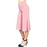 LL Womens Knit Culottes Pant - Made in USA