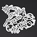 Whitelotous Cutting Dies Stencil Metal Mould for DIY Scrapbook Album Paper Card (Merry Christmas Deer)