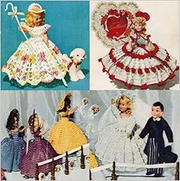 vintage crochet dolls