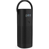 Pure Enrichment® PureZone™ Mini Portable Air Purifier - Cordless True HEPA Filter Cleans Air & Eliminates 99.97% of Dust, Odo