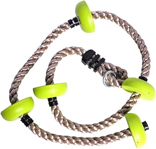 Escalera De Cuerda Jardín Parque Infantil Al Aire Libre Jardín De