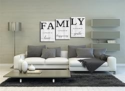 3 Piece Family Wall Decor Family Decor Family Wall