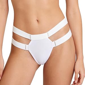 Lorilida Women Prolapse Support Briefs Low Waist Adjustable Straps Comfortable Fit Postpartum Belt Underwear for Spd