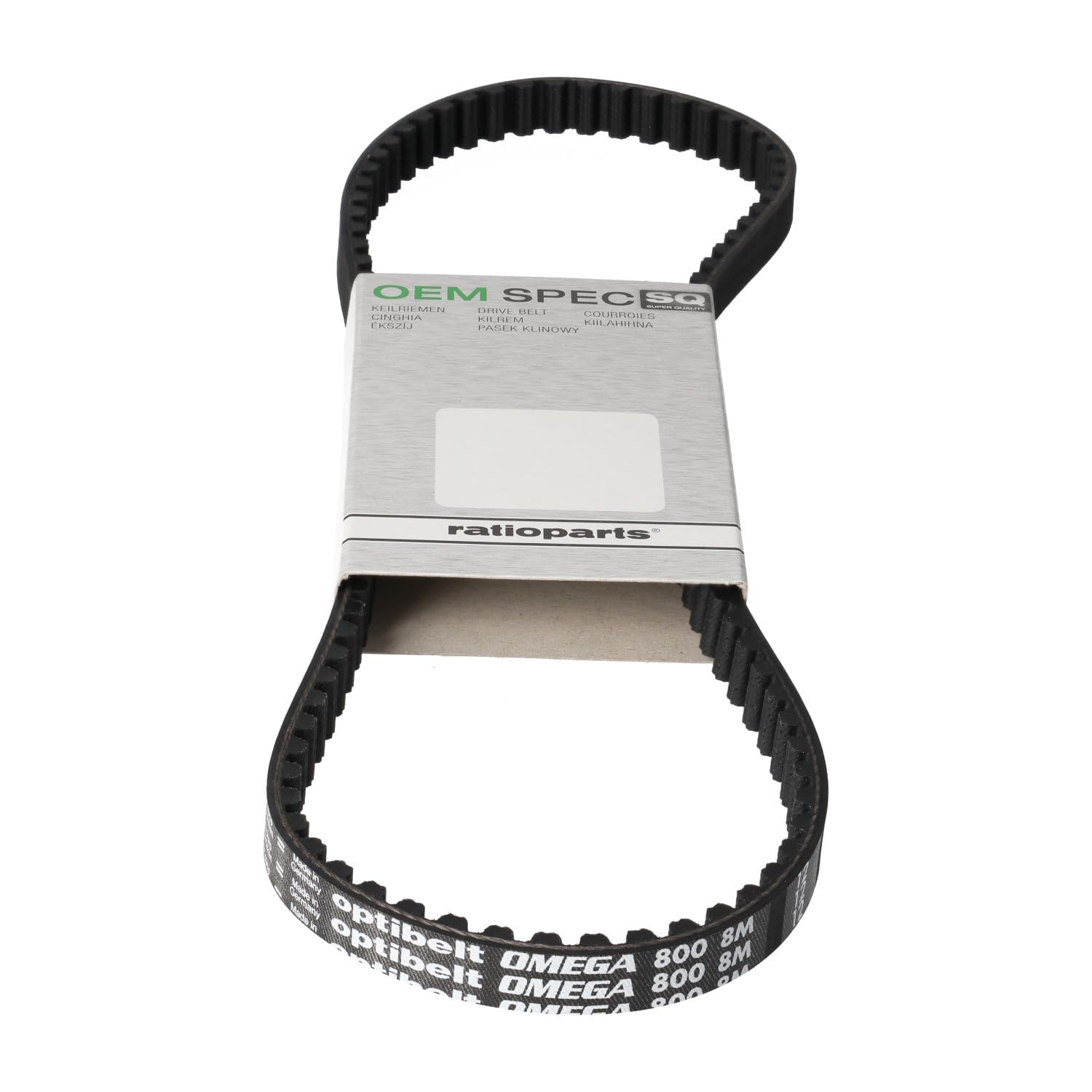 Ratioparts Drive Belt Type 7-800-8M-12 for Riding Mowers Lawn Tractor Timing Belt Green
