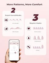 Momcozy M9 Hands-Free Breast Pump Gray, Portable Double Electric view 5