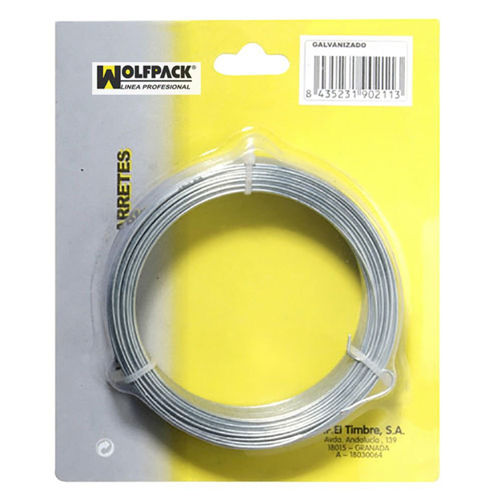 MAURER 1010081 – Galvanised Wire 0.90 mm/4 Roll (50 Metres).