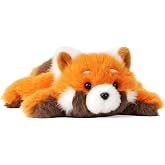Mushymallow Red Panda Stuffed Animal Plush Toy, Cute Soft Gift for Kids | Soft Red Panda Plush | Adorable Pocket-Sized Desk &amp; Bedroom Decor | Christmas Birthday Gift for Boys &amp; Girls Collection