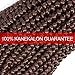 Spring Twist Hair 8 Inch Spring Twist Crochet Hair 6 Packs Spring Twist Braiding Hair For Butterfly Locs Soft Locs Low Temperature Synthetic Fiber Fluffy Hair Extensions (8 Inch,30#)