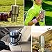 Techo 30 oz Stainless Steel Insulated Tumbler Coffee Travel Mug with Lid and Straws for Hot and Cold Drink