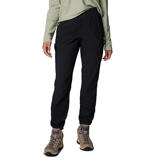 Columbia Women's Leslie Falls Pull-On Pant, Black, XX-Large