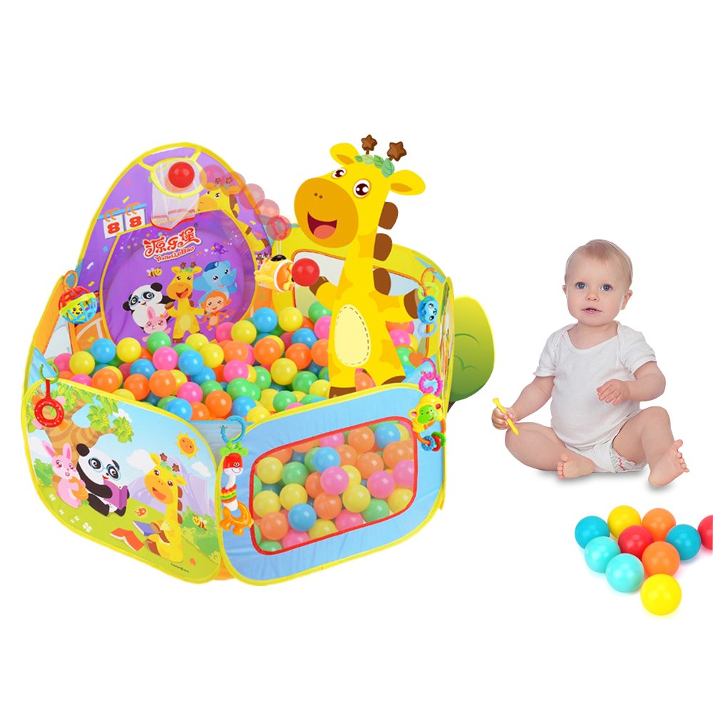 Ball Pool Pop Up Tent Toddler SKL Outdoor Running Foldable Ball Pit