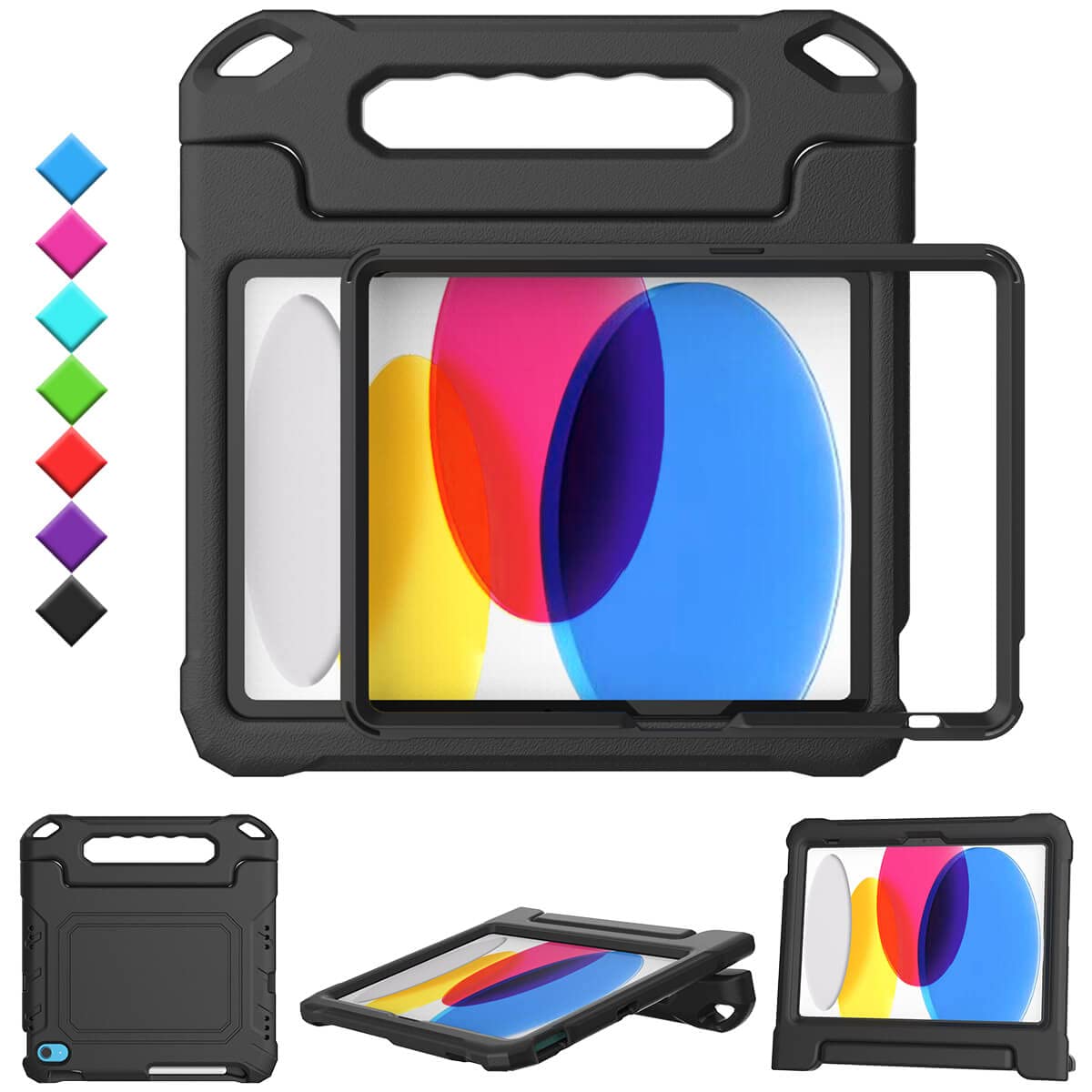 TOEVEK Kids Case for iPad (A16) 11th Generation 11 Inch 2025/iPad 10th ...
