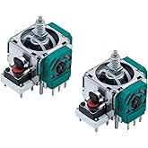 Mcbazel 2 PCS Analog Stick for Xbox One Elite 2 Controller 3D Wireless Sensor Module Replacement Thumbstick 3-Pin Joystick Ki