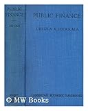 Public Finance, Hicks, 0521087627