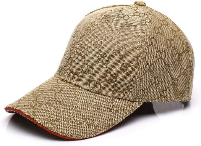 Women Cap,Unisex Fashion Khaki Canvas Gold OO Vintage Baseball Caps Adjustable Sports Tennis Cap for Men Sun Hat