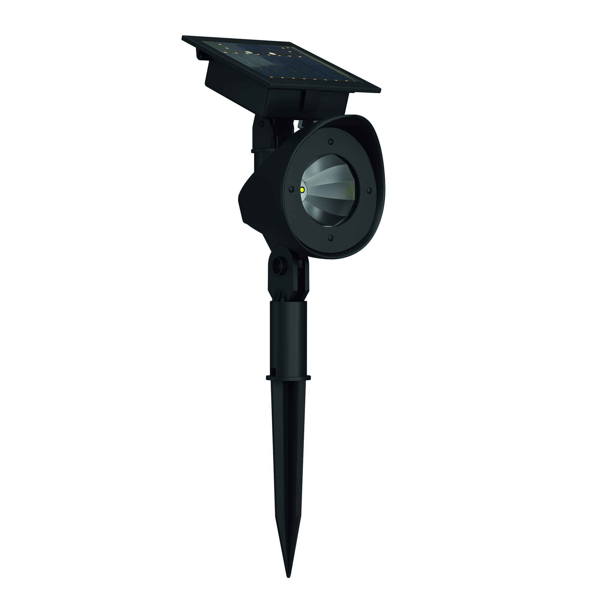 Duracell GL007BT16DU Outdoor Garden Solar Light, Garden LED Spot Light, 5 Lumen Spotlight, Black Plastic Finish (Pack of 1)