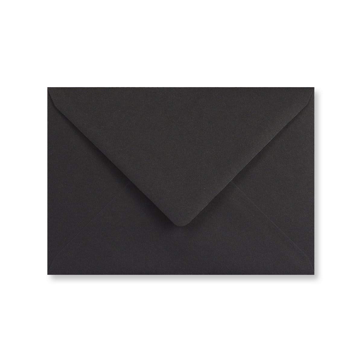 arkCRAFT 25 x C6 Premium Envelopes 100gsm 114mm x 162mm (Black)