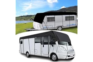 DBXOKK Motorhome Top Roof Cover,Breathable Frost Protection Tarpaulin,Motorhome Protective Roof,Weather-Resistant Tarpaulin P