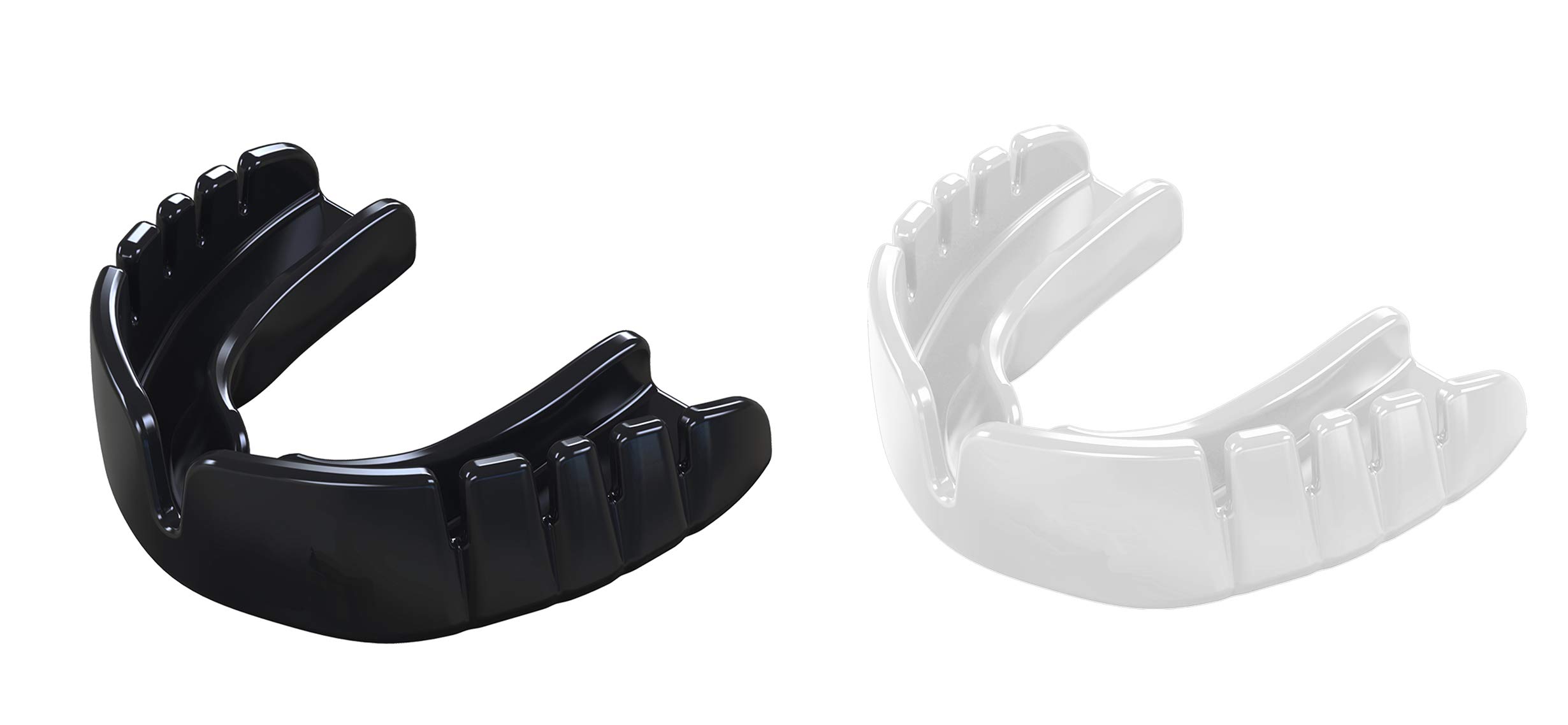 adidas Mouth Guard Gum Shield Adult Junior Kids Boxing Rugby Hockey MMA OPRO Snap-Fit Gen4 (Black, Junior)