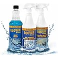 BooYah Clean Quart Trio – Includes 1 Quart Non-Acid Instant Hull Cleaner, 1 Quart Boat Wash, and 1 Quart All Purpose Cleaner – All 3 Products meet EPA Safer Choice Direct Release Criteria
