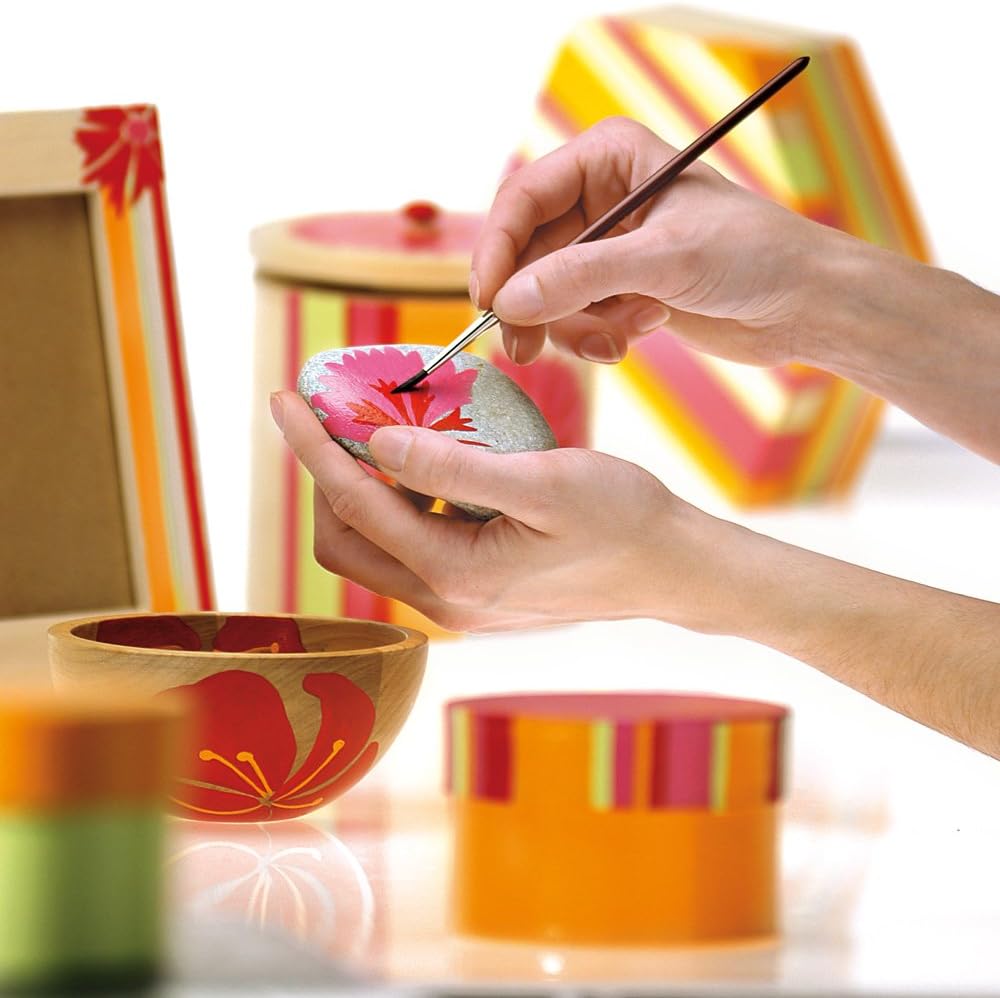 Pebeo Deco Bright Paint, Orange, 45 ml, 45 ml (Pack of 1) - Image 4