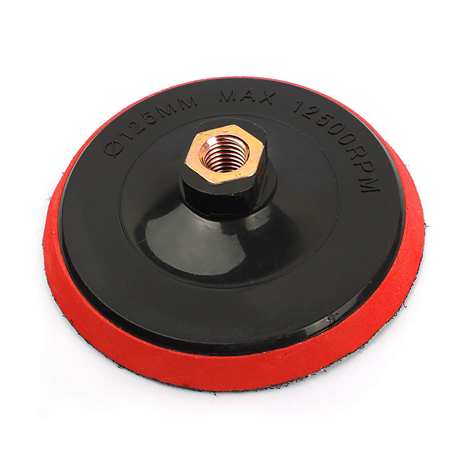 125mm M14 Hook and Loop Interface Backing Pad Polishing Sanding Angle Grinder for 5 inch Diamond Polishing Pads Sand Paper