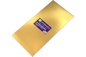 WireJewelry 20 Gauge 0.032 Dead Soft Red Brass Sheet Metal - 6x12 Inch