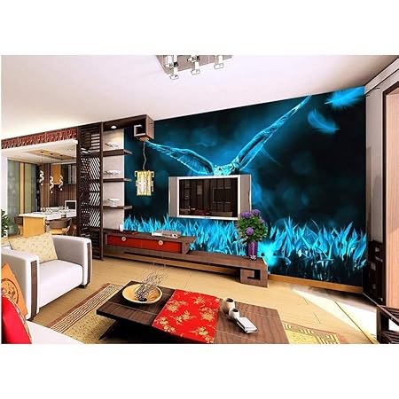 Rureng 3D Tapete Benutzerdefinierte Fototapeten Fantasy Wildnis Eule Tv Sofa Bettwäsche Ktv Hotel Wohnzimmerkinderzimmer -200