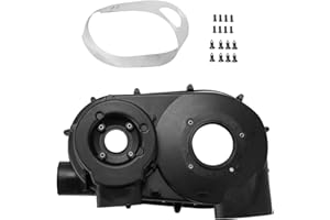 HAKA TOUGH Inner Clutch Cover With Aluminum Belt Cover Shield Guard Protector for 2018-2022 Can Am Maverick X3 Max R RR Accessories, Replace OEM #420212605