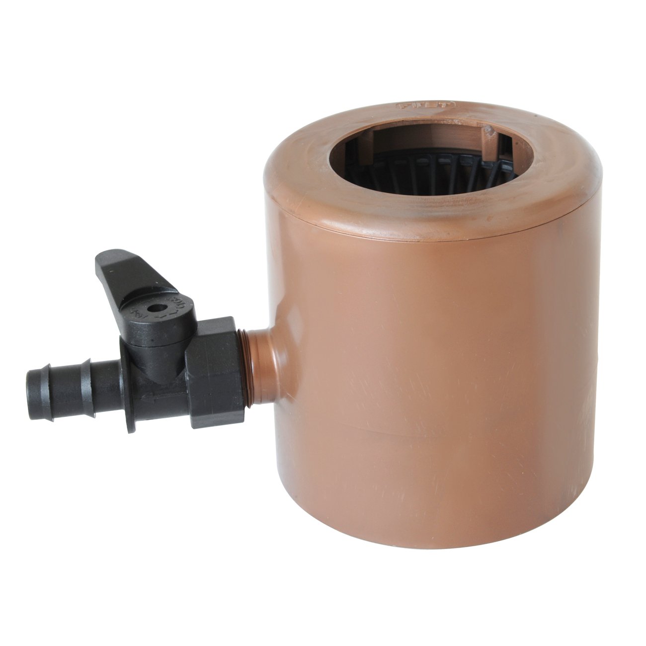 First Plast rapf186r Rainwater Tank with Guard Valve and Hose, Brown
