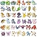 Stickers for Game 100 Pack, Cartoon Vinyl Sticker for Laptop Hydro Flask Water Bottle Hydroflask Waterbottles Bike Car Motorcycle Luggage Skateboard, Cute Animal Gift for Kids,Children,Teen