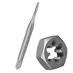 Drill America m1.6 X .35 Tap and Die Kit, HSS Plug