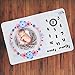 Baby Milestone Blanket in Premium Fleece - Extra Large 60 x 40 - with Bonus Milestone Frame, Newborn Photography Props for Girl or Boy - Weekly & Monthly Infant Growth Blanket