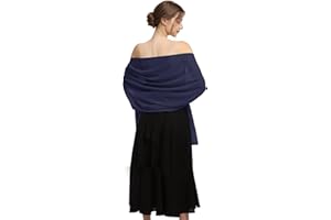 HOTSHAWL Chiffon Shawls and Wraps for Evening Dresses Women Elegant Soft Scarf Bridal Scarve Wedding Stole