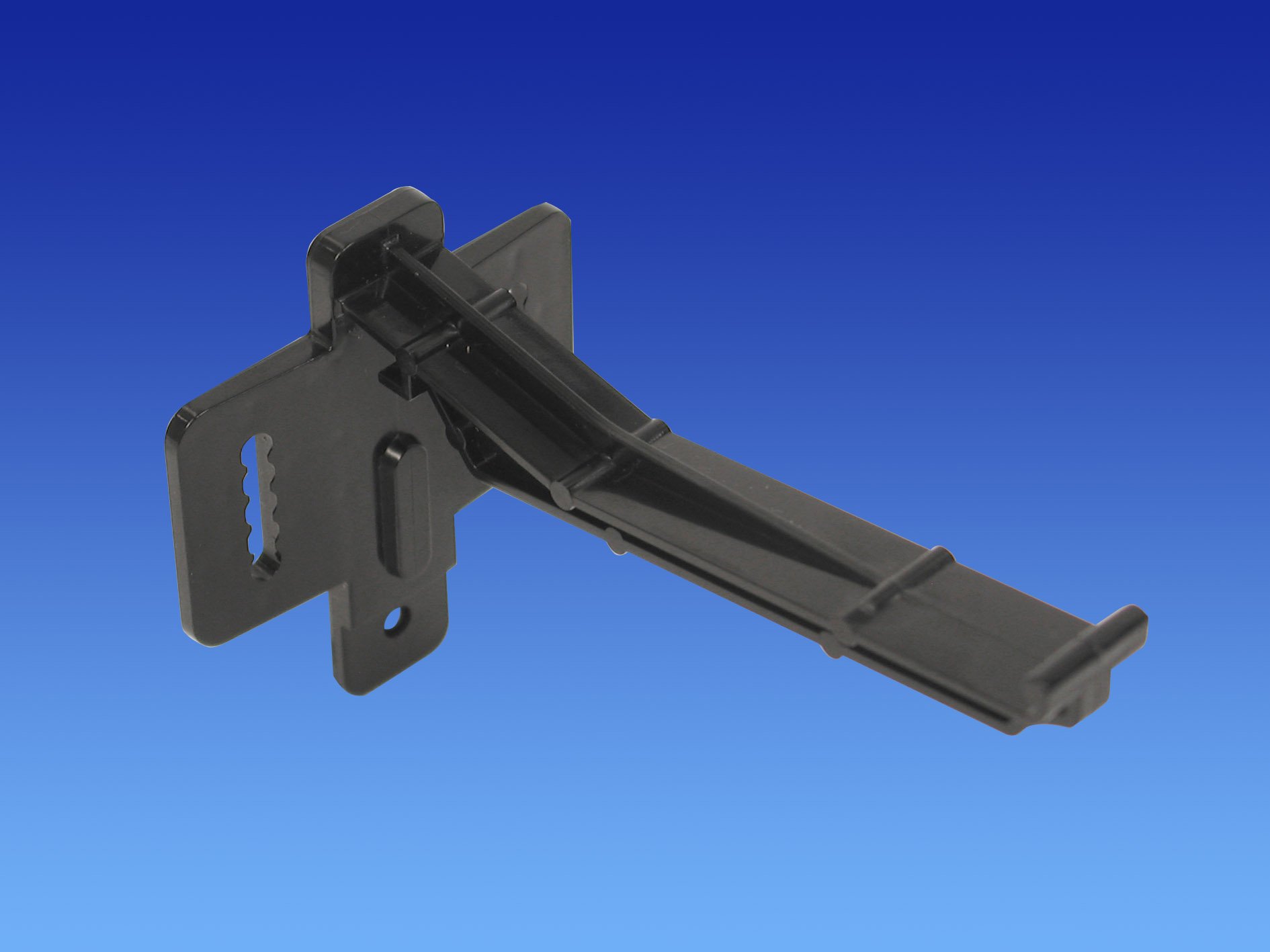 Pack of 2 X OSMA Black 111mm Gutter Hanging (External) Bracket for Stormline Ogee Gutter System 8T849B
