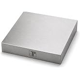Solid Steel Metal Bench Block Wire Hardening and Wire Wrapping Tool 4" x 4" x 3/4"