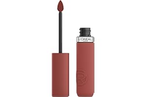 L'Oréal Paris Infallible Matte Resistance Liquid Lipstick, Powdery Matte Lipstick, Lipstick for Women, Infused with Hyaluroni