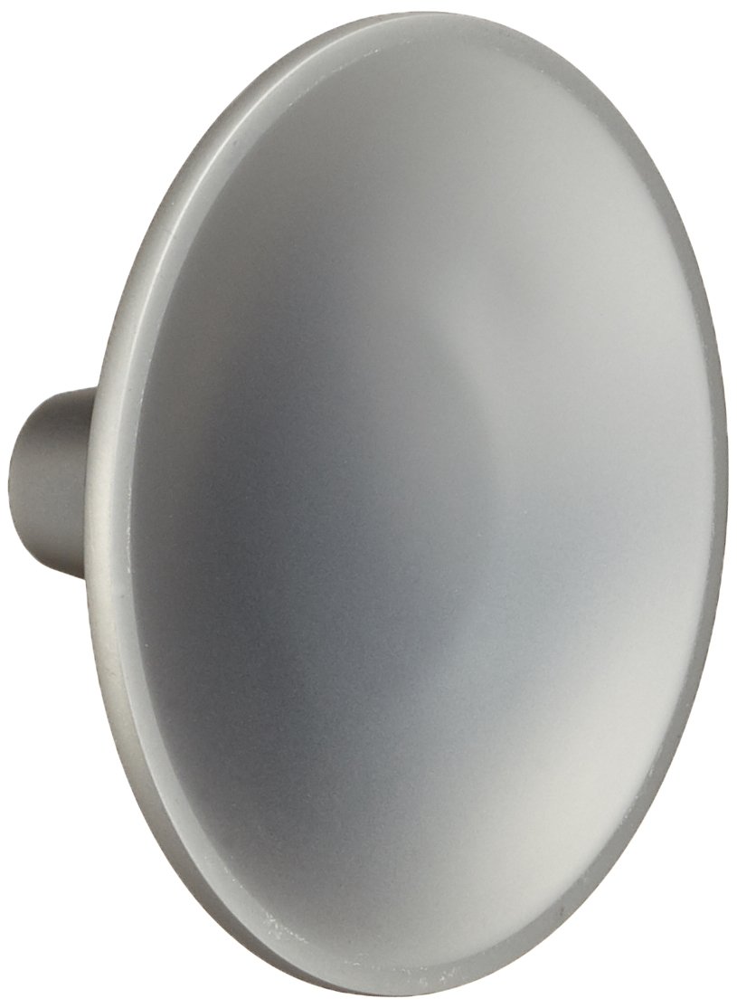 Schwinn 44589 button Furniture Knob/Zamak, 60 MM Diameter Chrome Matte