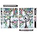ULAK iPad Mini 2 Case,iPad Mini 3 Case,iPad Mini Case, 360 Degree Rotating Synthetic Leather Case Cover for Apple iPad Mini 1/2/3 with Auto Sleep/Wake Function (Tree Pattern)