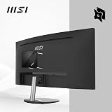 MSI PRO MP341CQ 34 inch UWQHD 3440x1440 100Hz HDR Curved Monitor view 5