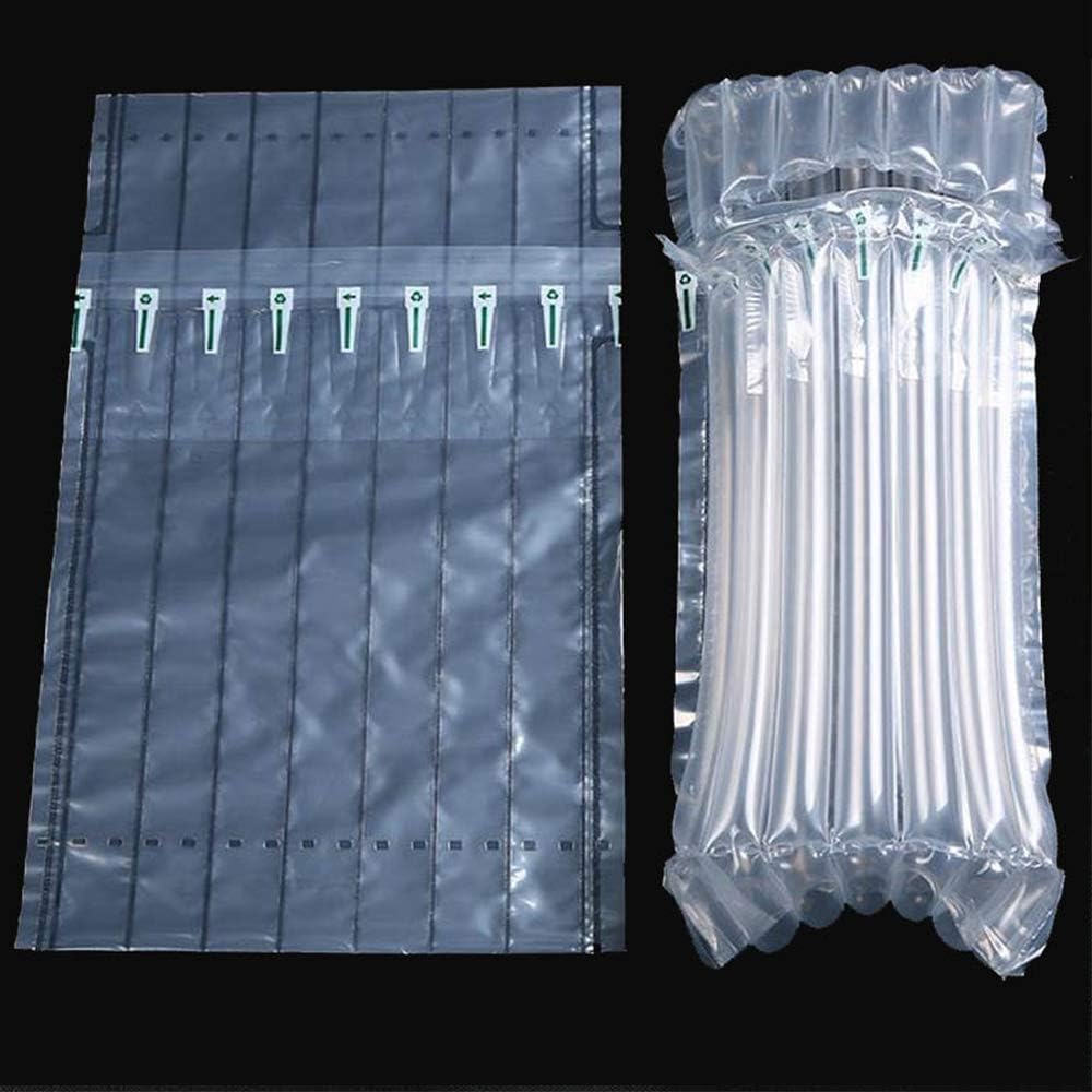 JUN-H 15 Pack Wine Bottle Protectors Cushioning Bubble Protector Inflatable Column Packaging Air Bags with 1 Pump Random Colour for Safe Packaging and Transportation - Image 4