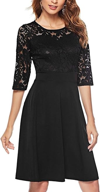 amazon lace cocktail dresses