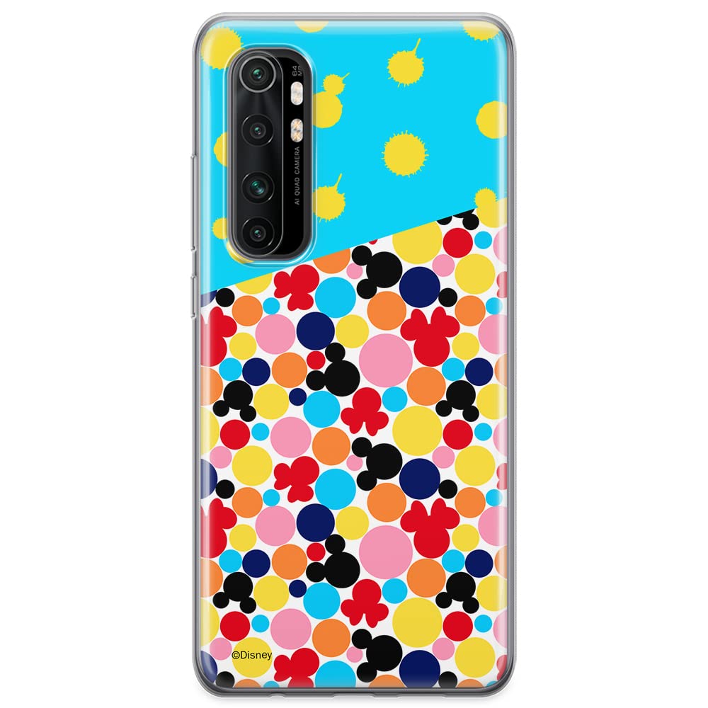 ERT GROUP mobile phone case for Xiaomi MI NOTE 10 Lite original and officially Licensed Disney pattern Mickey 031 optimally adapted to the shape of the mobile phone, case made of TPU